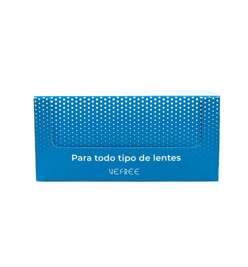 EXPOSITOR TOALLITAS LIMPIA GAFAS VEFREE 12uds