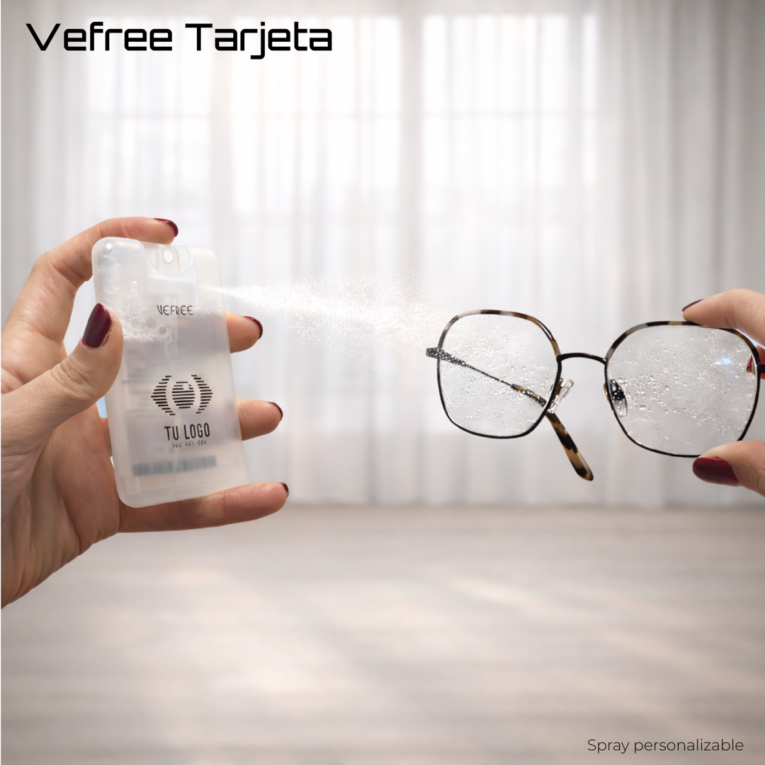 EXPOSITOR SPRAY LIMPIA GAFAS TARJETA 20 ML 24 ud( NO DISPONIBLE)