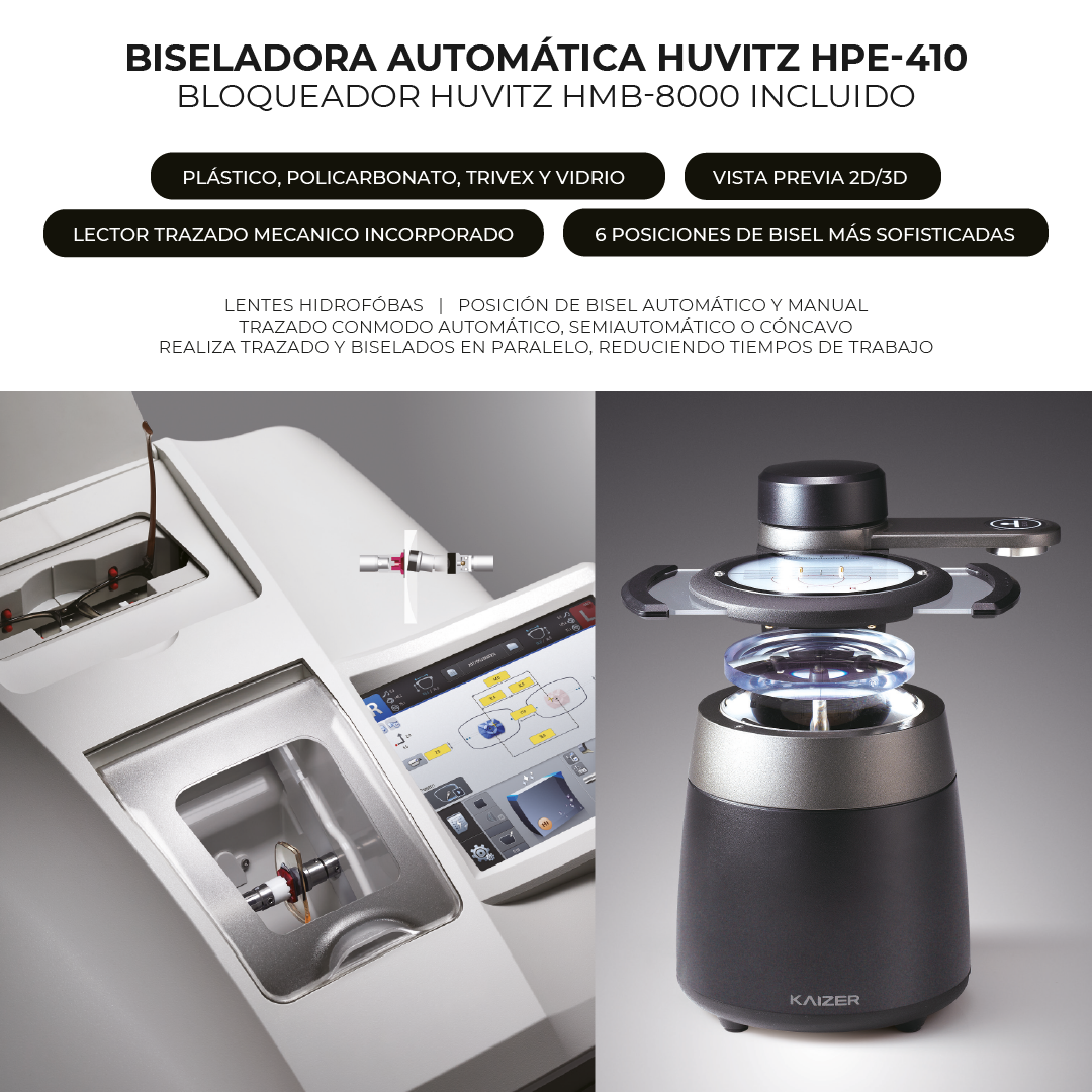 BISELADORA AUTOMÁTICA HUVITZ HPE-410
