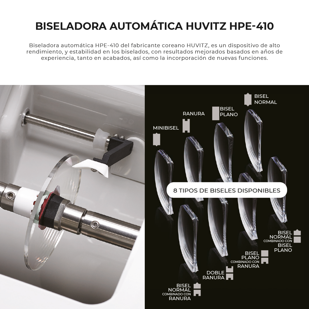BISELADORA AUTOMÁTICA HUVITZ HPE-410