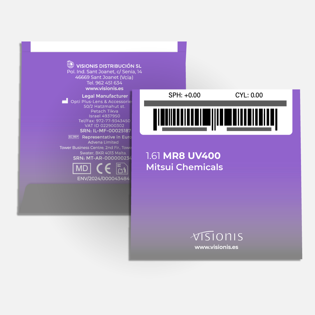1.61 MR8 UV400 HMC