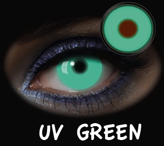 FANTASIA ANUAL GLOW UV GREEN 2PK