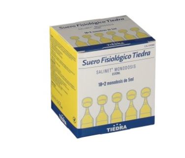 SALINET SUERO FISIOLOGICO 20X5 ml