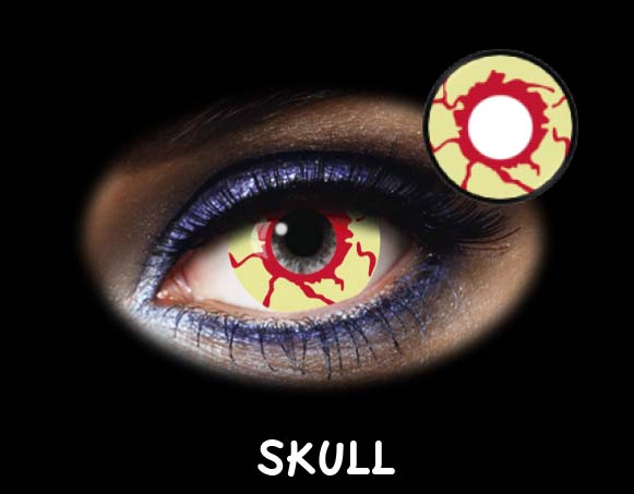 FANTASIA ANUAL MINI SCLERA 17MM SKULL 2PK