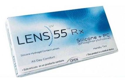 LENS 55 SILICONE RX 3PK