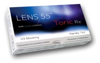 LENS 55 TORIC RX 6PK