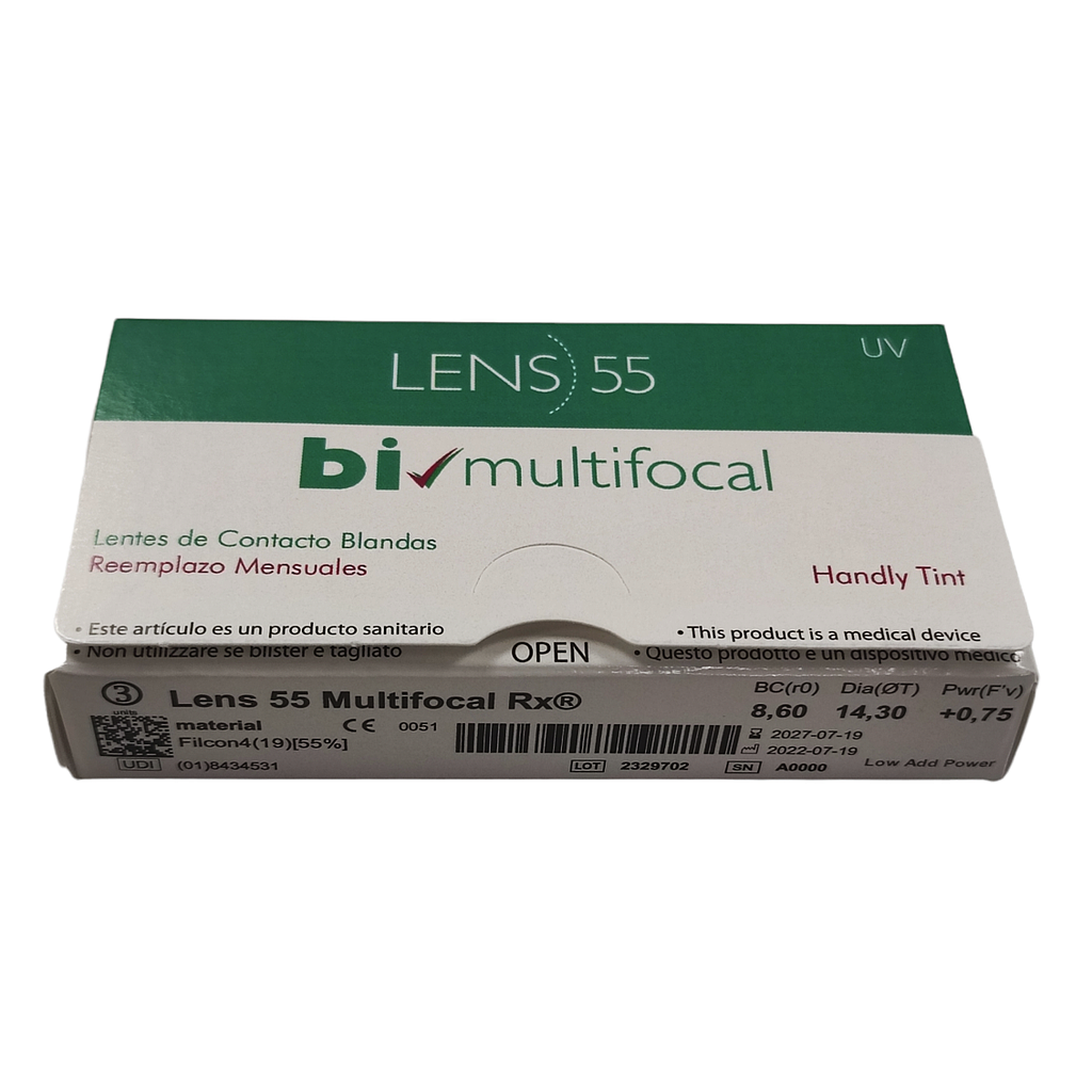 LENS 55 MULTIFOCAL RX 6PK