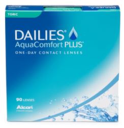 DAILIES AQUACOMFORT PLUS TORIC 90PK