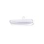 PLAQUETA PVC A TORNILLO 15mm IZDA/DCHA 50uds
