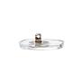 PLAQUETA PVC TORNILLO NIQUEL 50uds