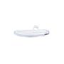 PLAQUETA PVC TORNILLO SIMÉTRICA ULTRA FINA 25uds