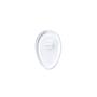 PLAQUETA PVC TORNILLO SIMÉTRICA ULTRA FINA 25uds